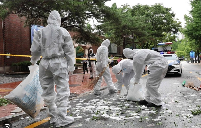 North Korea sends hundreds more trash balloons south