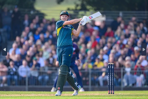 Green leads Australia to T20 series sweep of Scotland