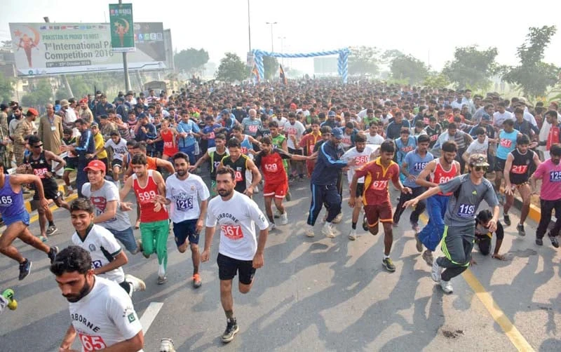 Mohammad Shehbaz wins Open Marathon race in Bahawalpur