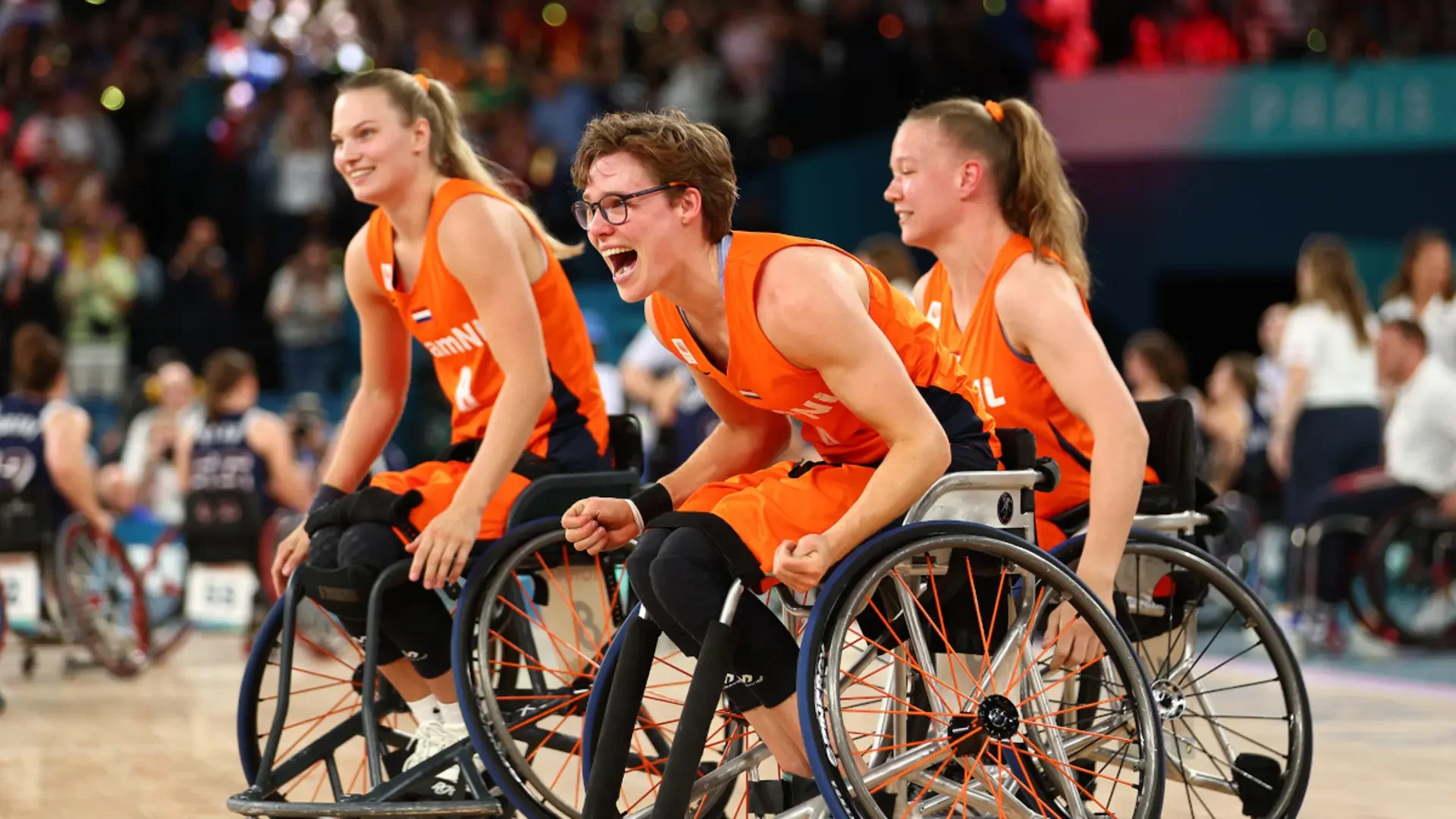 Dutch secure back-to-back Paralympic women's wheelchair basketball titles