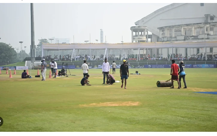 Wet outfield delays Afghanistan-New Zealand Test