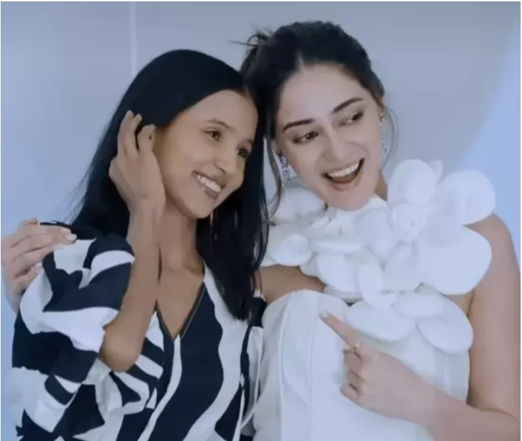 Ananya Panday thrilled after winning super stylish outfit from Nancy Tangi