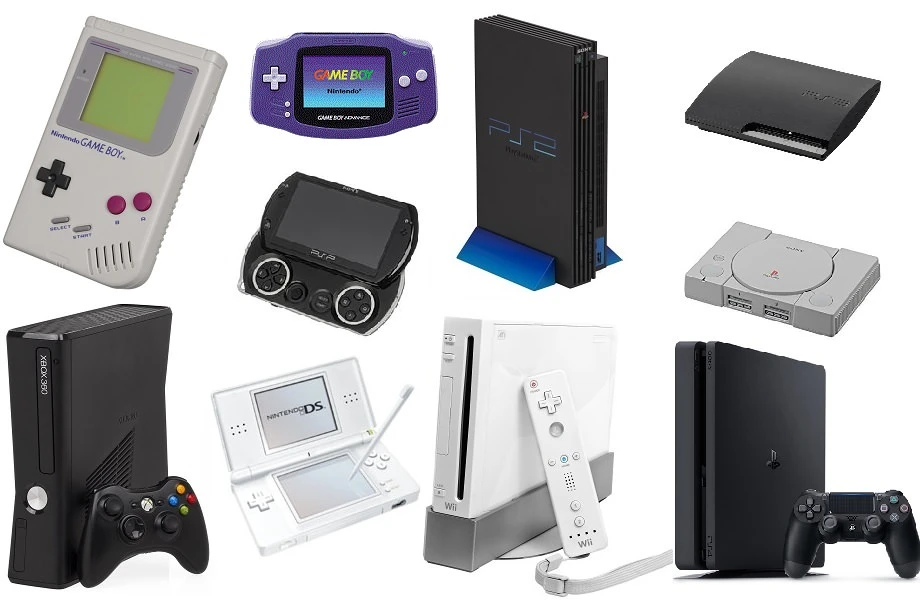 Five best-selling video games consoles