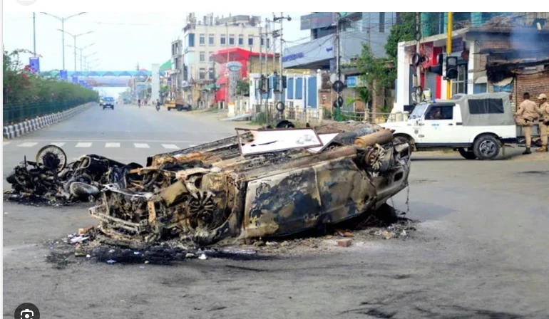 India orders curfew, internet blackout after ethnic violence in Manipur