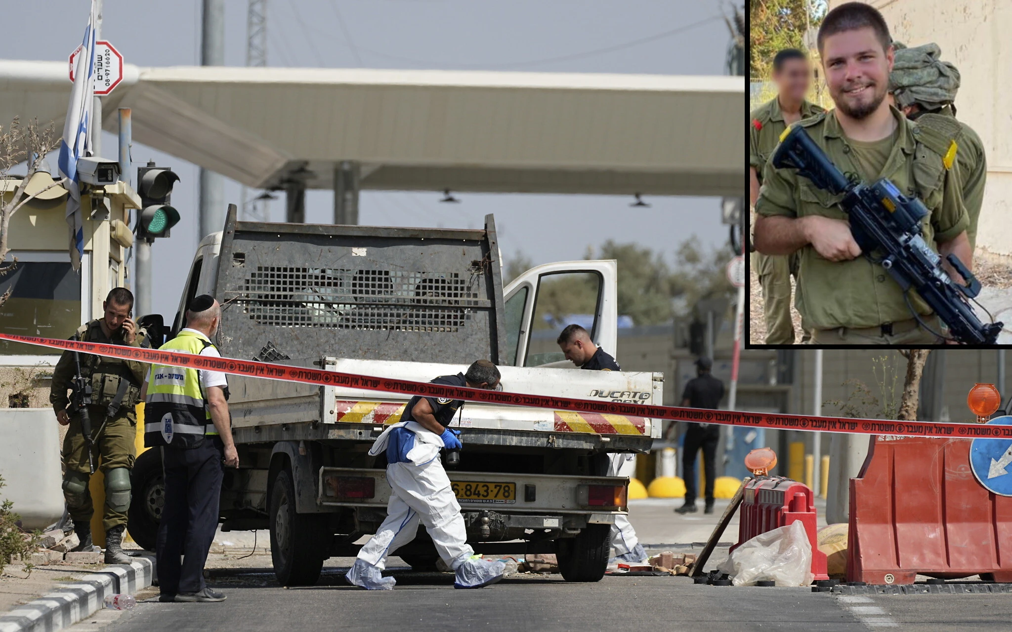 Israeli soldier killed in West Bank truck-ramming attack