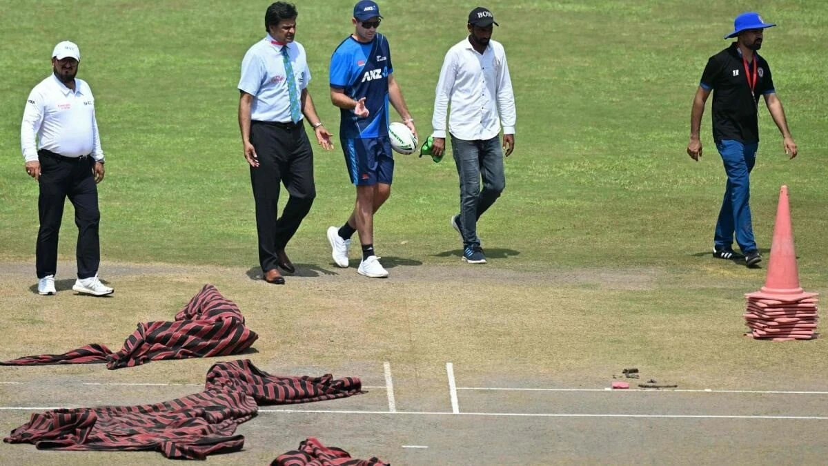 Afghanistan-New Zealand Test abandoned without ball being bowled