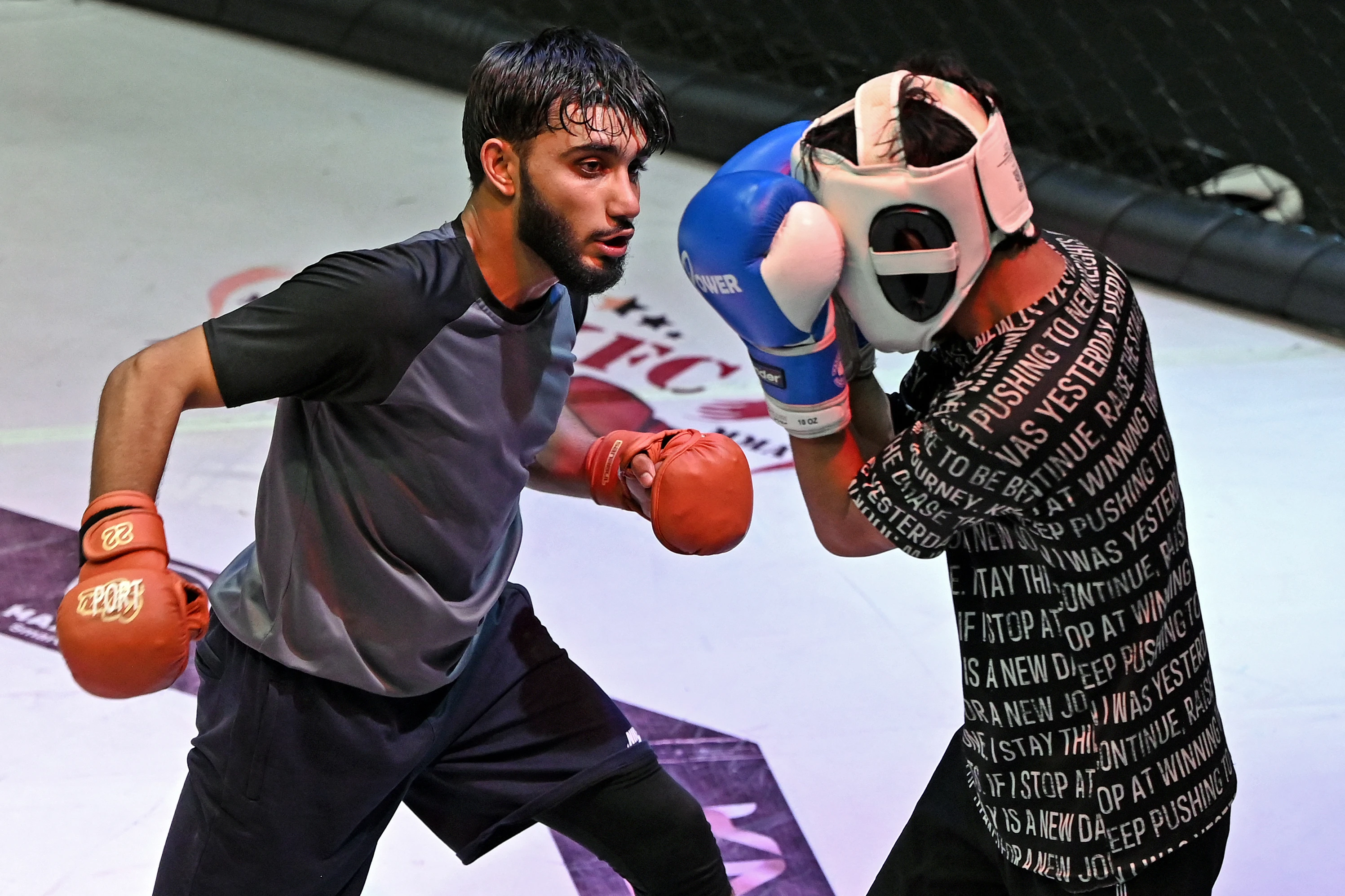 Afghan fighters pull no punches after Taliban ban on professional MMA