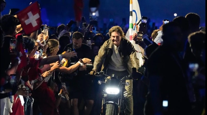 Here is what Tom Cruise got for death-defying stunts at Paris Olympics?