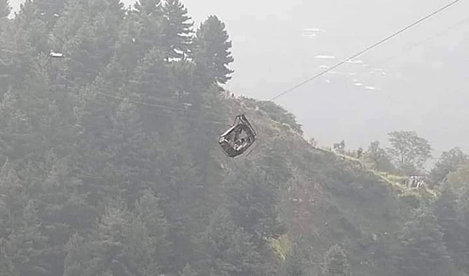 Chairlift rope breaks in Upper Dir, four injured, including mother and kids