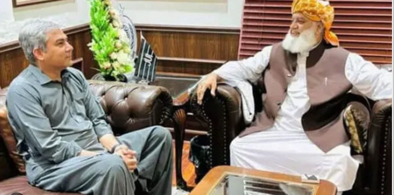 Interior Minister Naqvi, Law Minister woo Maulana Fazl on proposed amendment