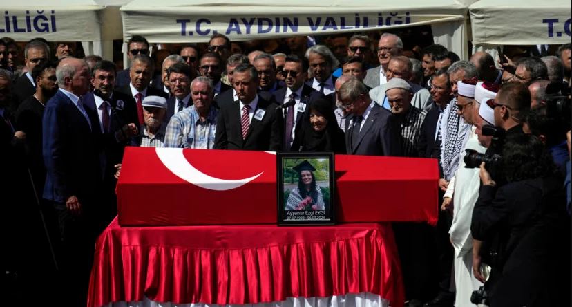 Turkey lays to rest activist killed by Israeli forces in the West Bank