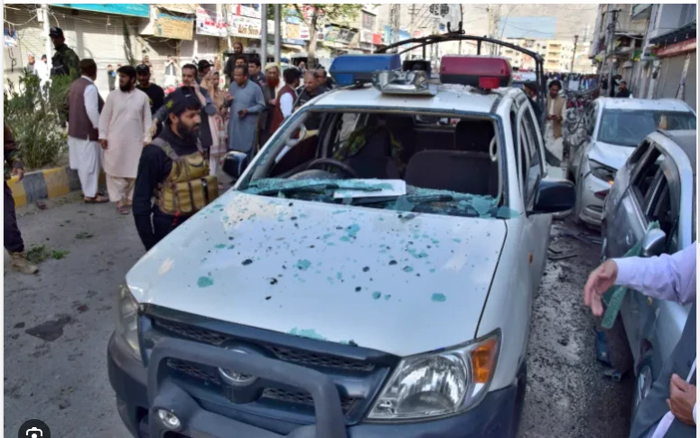 Two policemen martyred in bomb blast in Quetta