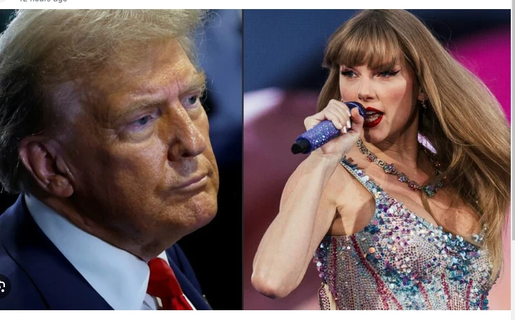 'I HATE TAYLOR SWIFT' Trump posts on social media