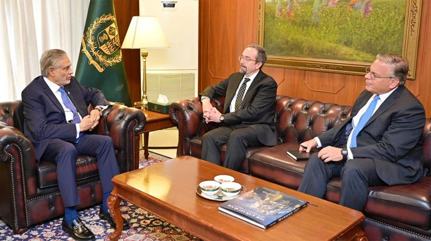 US officials meet deputy PM Ishaq Dar to discuss Pakistan-US bilateral cooperation