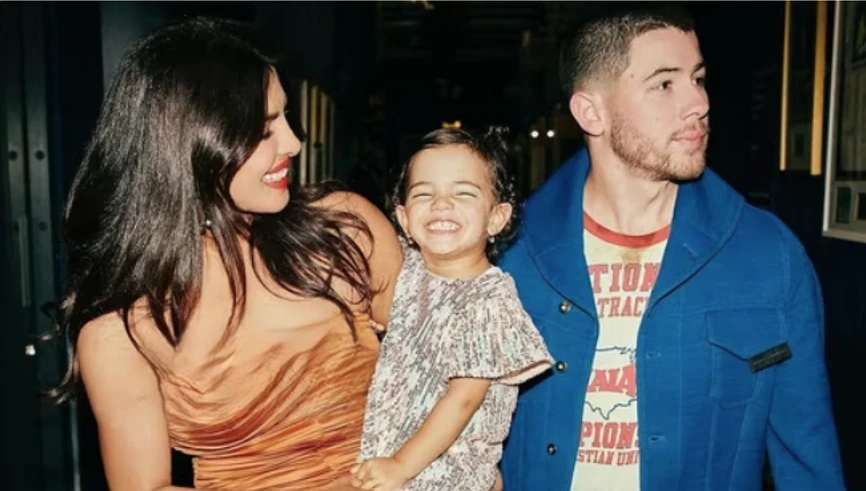 Baby girl’s shyness escalates amidst Priyanka Chopra-Nick Jonas romantic moment  