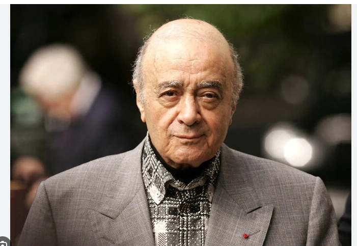 Late Harrods owner Al-Fayed accused of rape: BBC