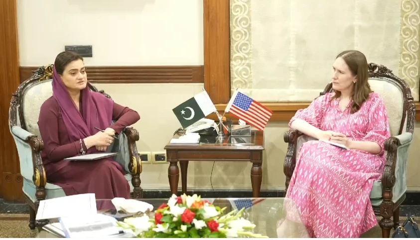 US consul general calls on Senior Punjab Minister Marriyum Aurangzeb