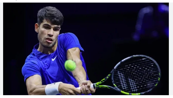 Alcaraz defeated on Laver Cup debut