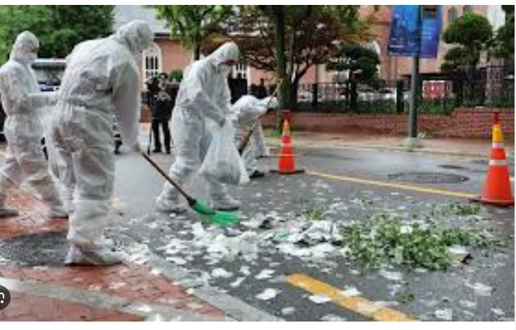 South Korea warns of 'decisive' action against trash balloons