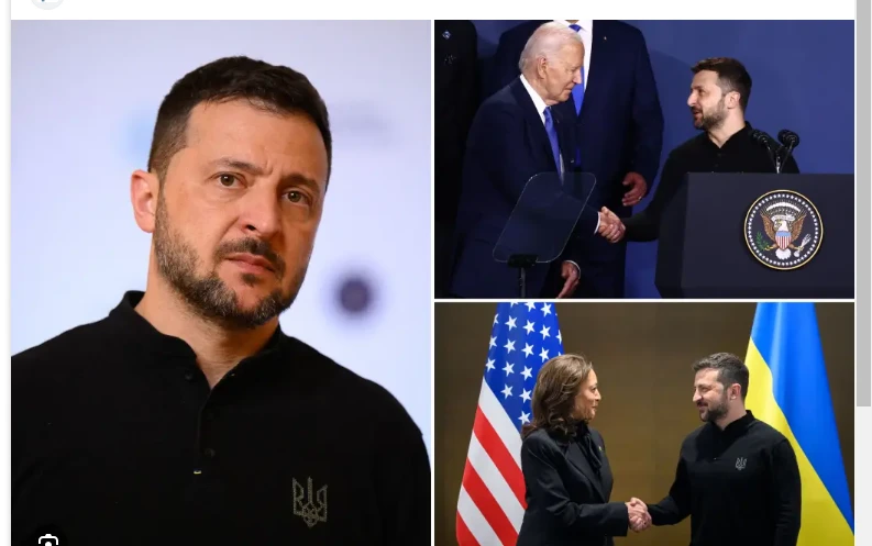 Zelensky in US to explain war plan to Biden, Harris, Trump