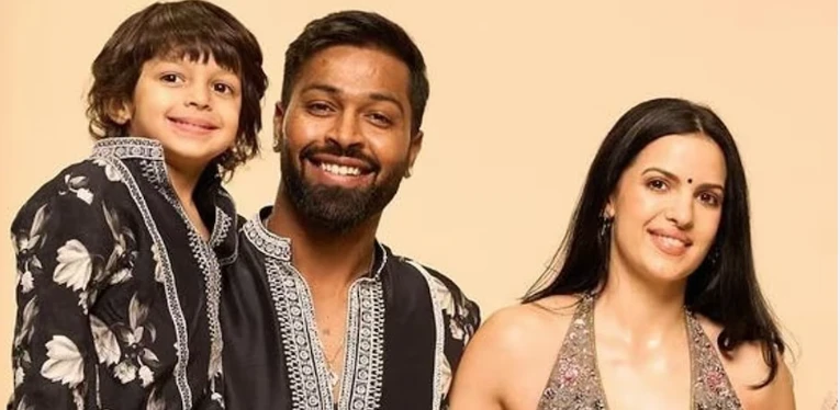 Hardik Pandya’s exuberant reunion with son after divorce melts many hearts