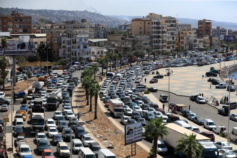 Mass exodus in Lebanon as Israeli airstrikes trigger widespread panic