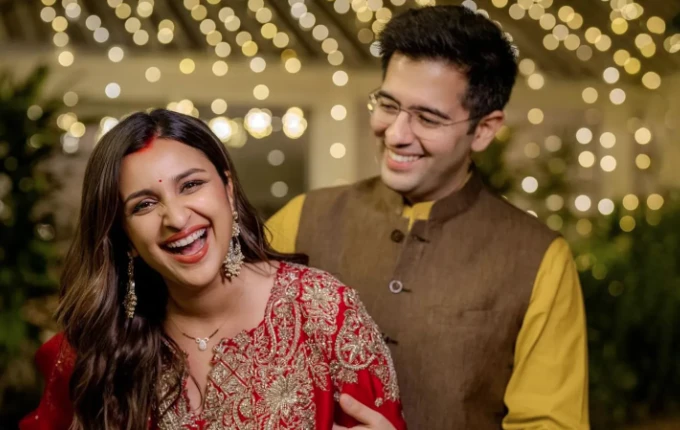 Parineeti Chopra marks first wedding anniversary with Raghav Chadha on beach