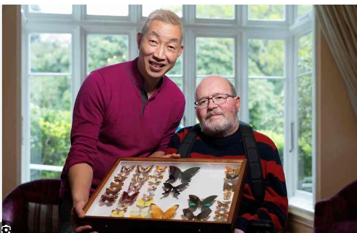 Ailing New Zealand butterfly collector gives away life's work