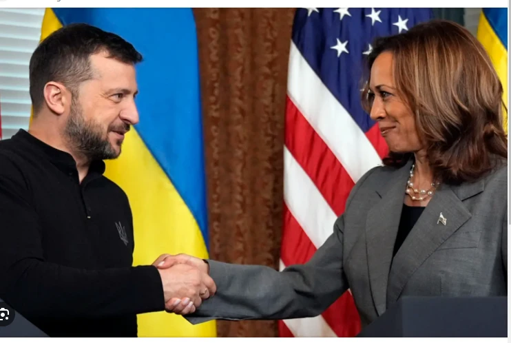 Harris slams Ukraine 'surrender' policy with Trump confirming Zelensky meet