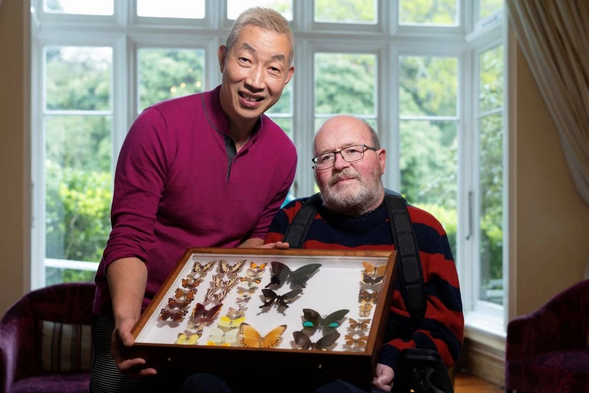 Ailing New Zealand butterfly collector donates entire life's work