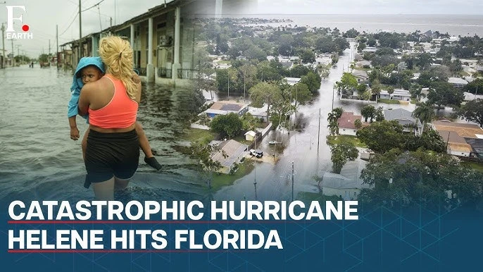 Hurricane causes 'catastrophic' floods across U.S, leaving 17 dead