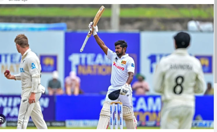 Kamindu century propels Sri Lanka past 500 against Kiwis