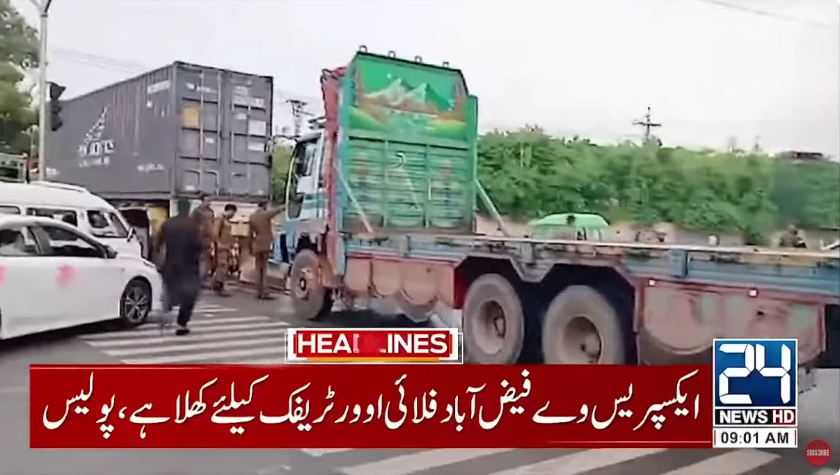 PTI ends protest, Gandapur, PTI workers go back, containers removed from roads