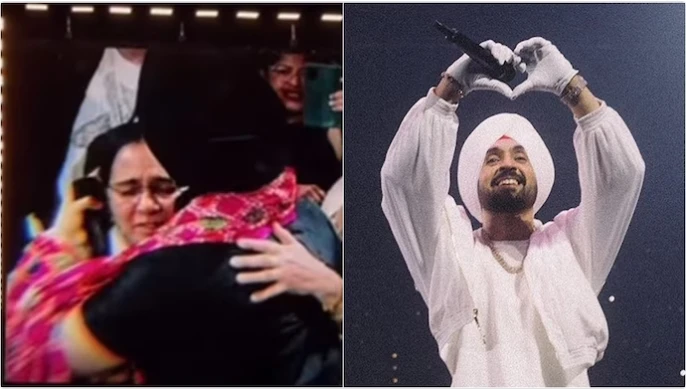 Emotional & memorable: Diljit Dosanjh introduces his mother for first time in live concert