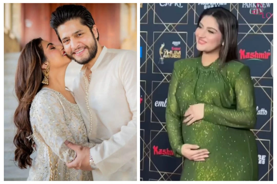 Hiba Bukhari breaks silence, announces pregnancy and flaunts baby bump at Hum Style Awards