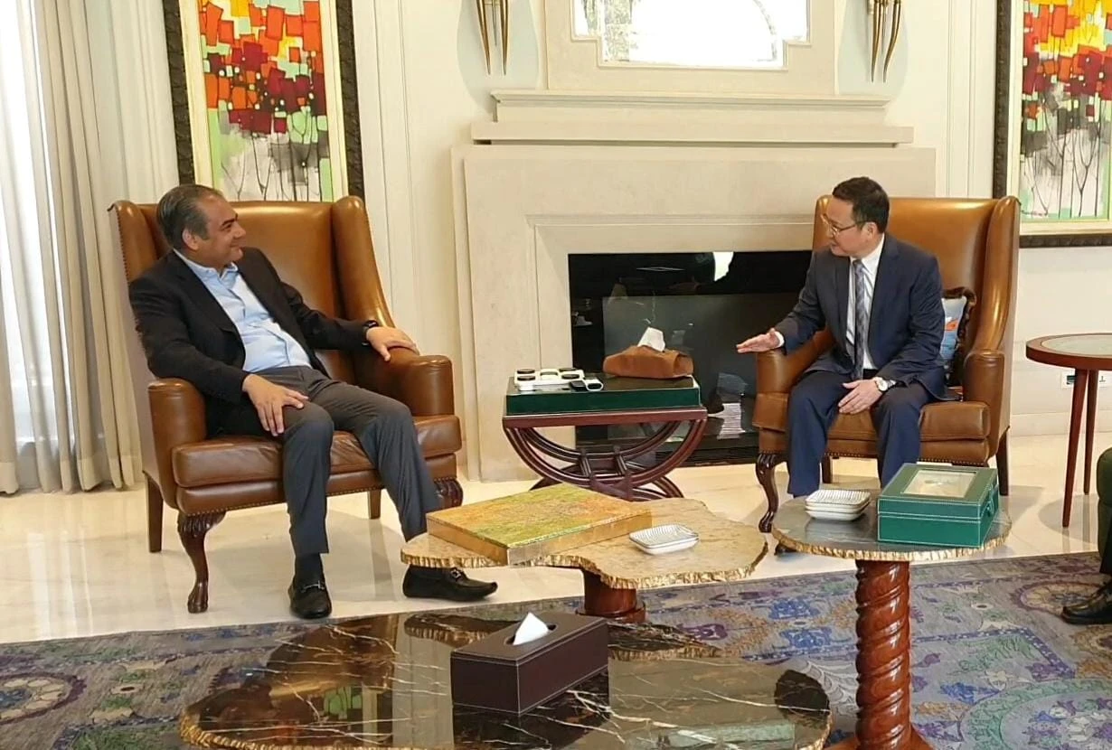 Mohsin Naqvi calls on Chinese Consul General Zhao Shiren to strengthen bilateral relations