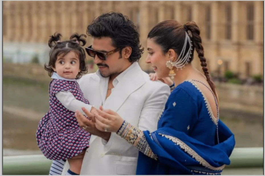 Urwa Hocane and Farhan Saeed reveal their daughter’s face