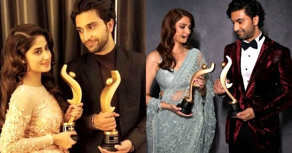 Ahad Raza Mir and Ramsha Khan’s best on-screen pairing award sparks debate