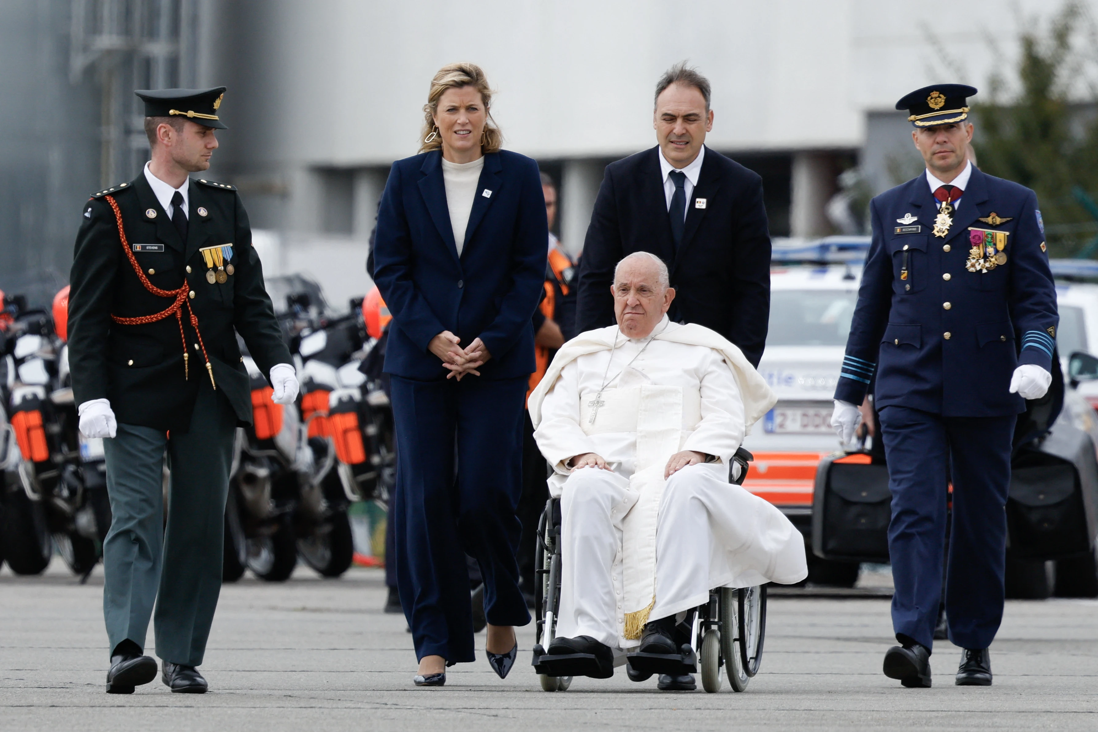 Pope Francis denounces abuse cover-ups as he wraps thorny Belgium visit