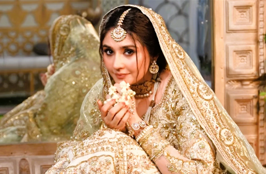 Durefishan Saleem radiates elegance in bridal video shoot