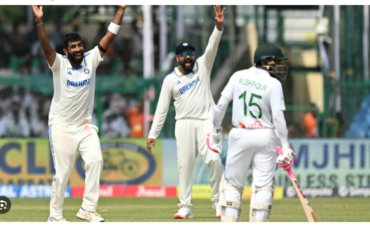 Jaiswal leads India to remarkable victory in rain-hit Bangladesh Test