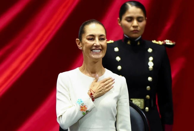 Sheinbaum sworn In as Mexico’s first woman president