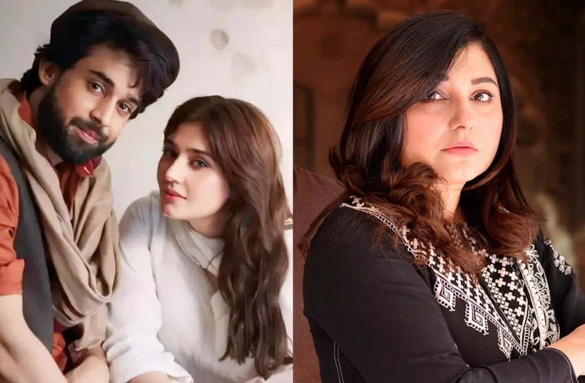 Javeria Saud gets angry in live show for not given credit for 'Ishq Murshid' OST