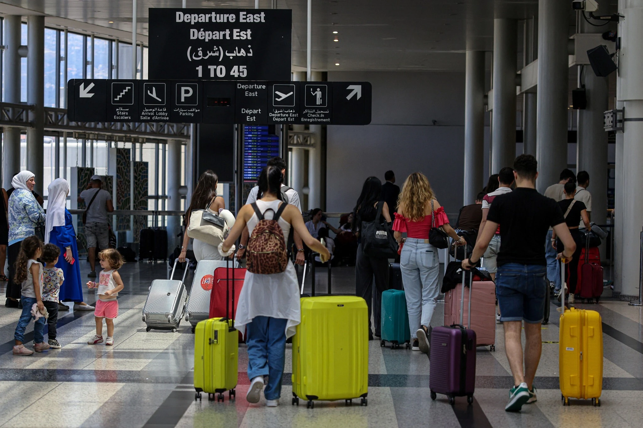 US helping its citizens depart Lebanon by air