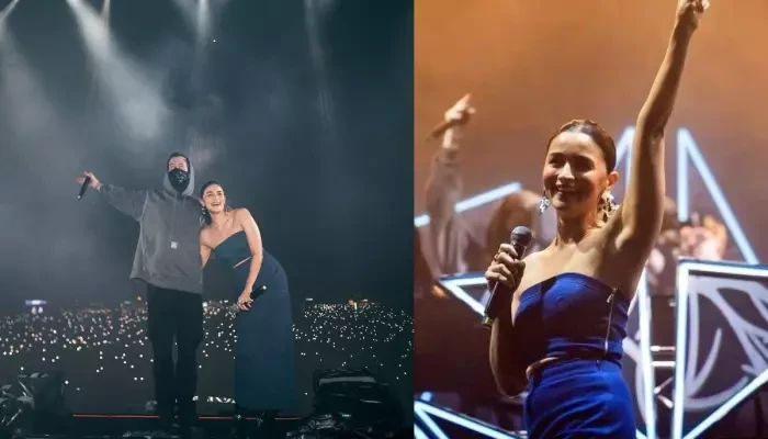 Alia Bhatt makes special appearance at DJ Alan Walker's concert in Bengaluru