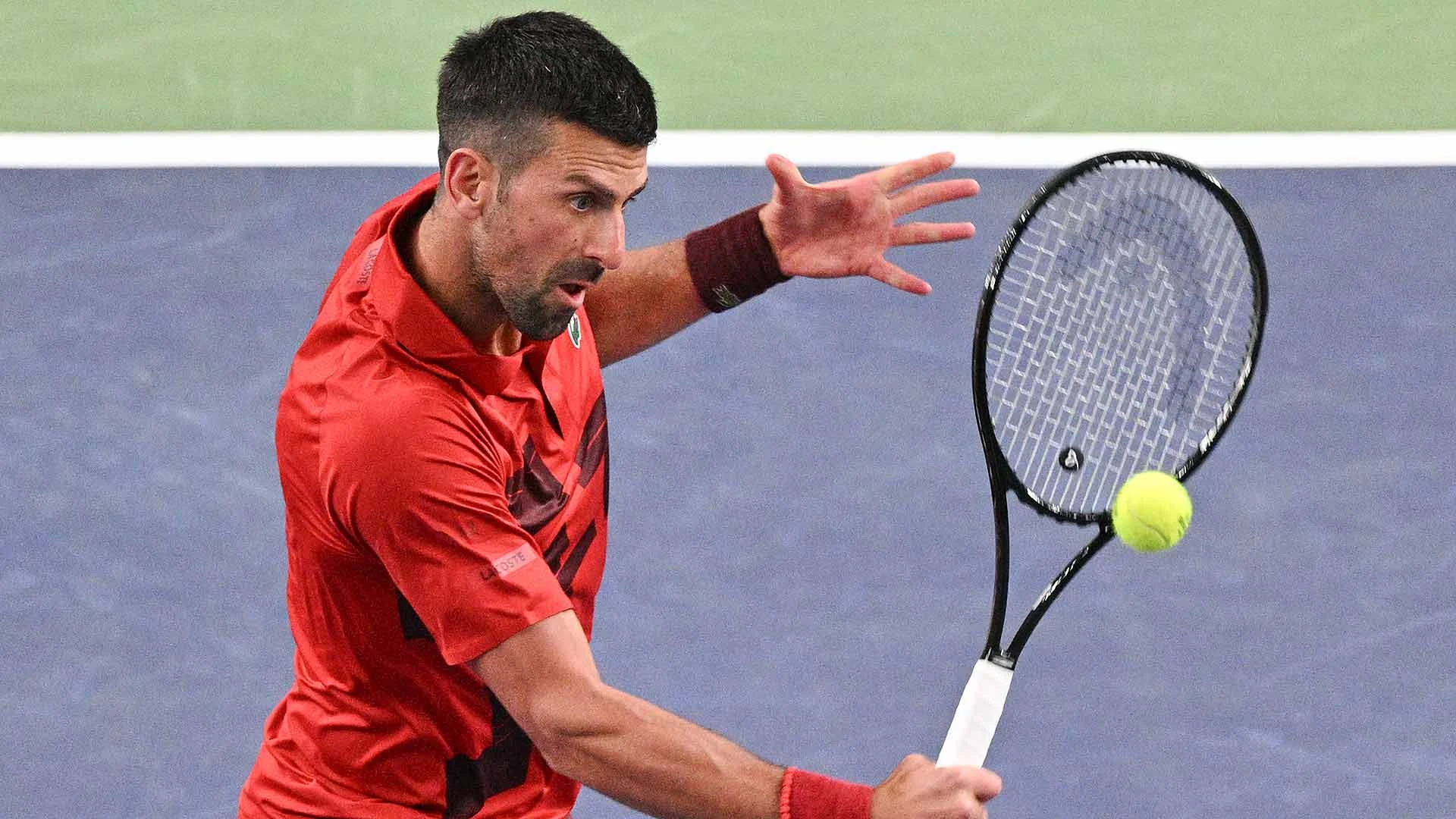 Djokovic advances to Shanghai Masters third round with gritty performance