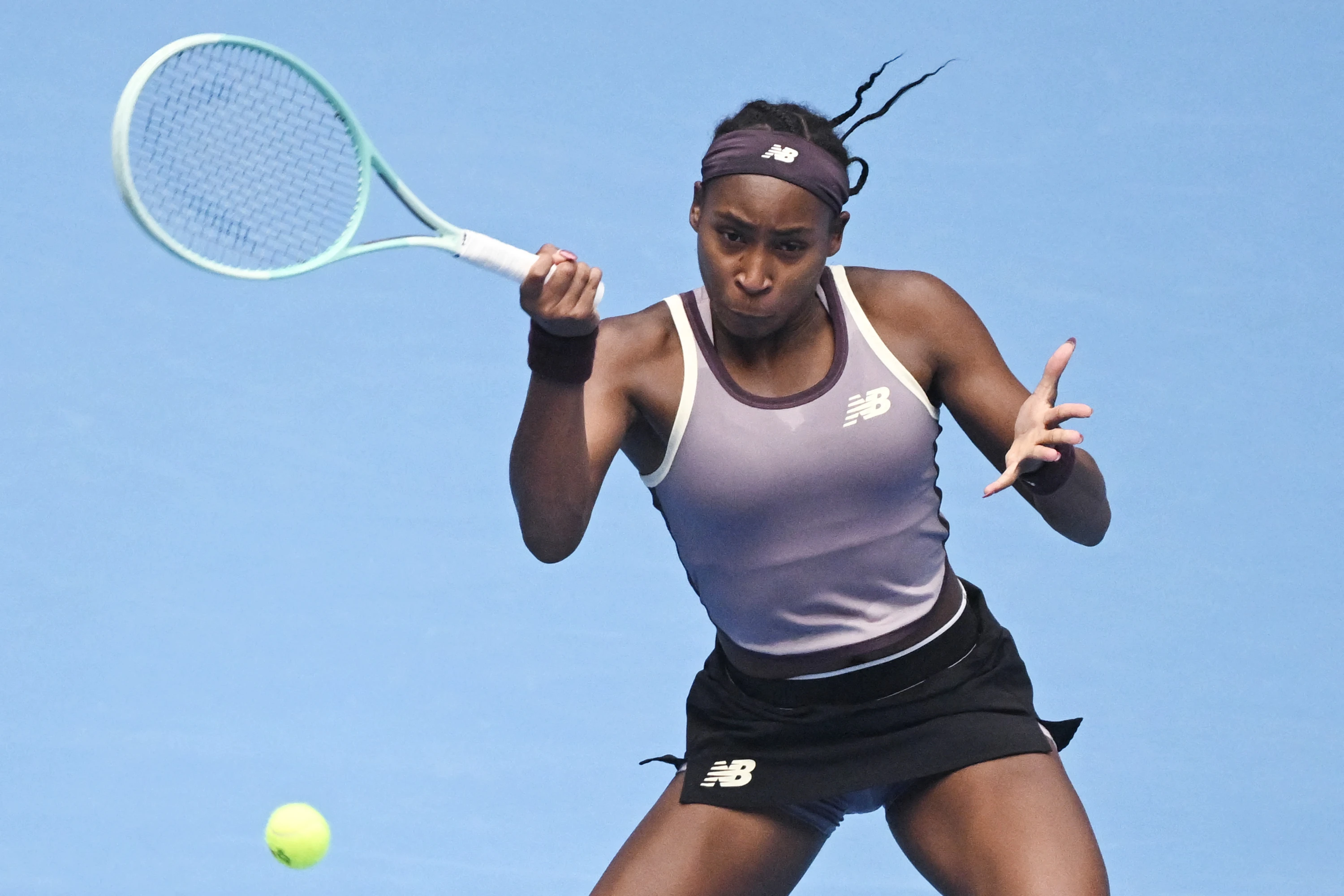 Gauff rallies to book Beijing final spot against Muchova