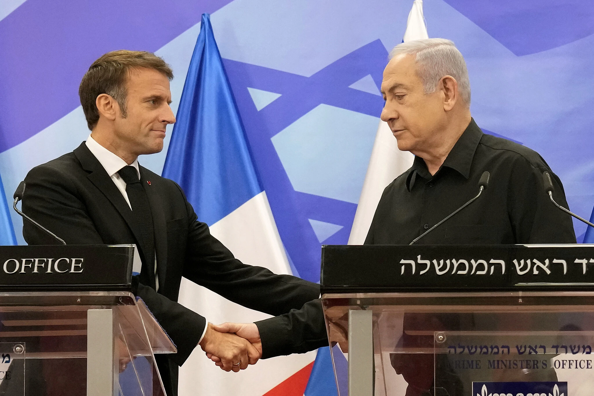 Netanyahu rebukes Macron's call to stop arms deliveries to Israel, labels it ‘shameful’