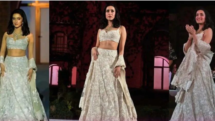 Fans disappointed by Shraddha Kapoor’s 'cringe-inducing' walk actions at ramp