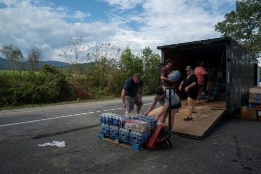 Hurricane leaves North Carolina's isolated towns struggling for water supply